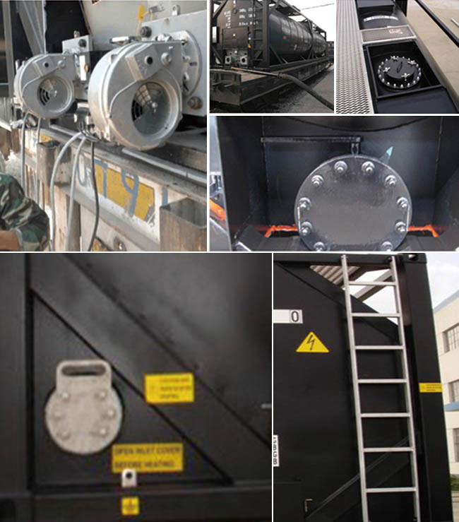 20FT ISO Liquid Tank Container 22000 L Liquid Transport Containers