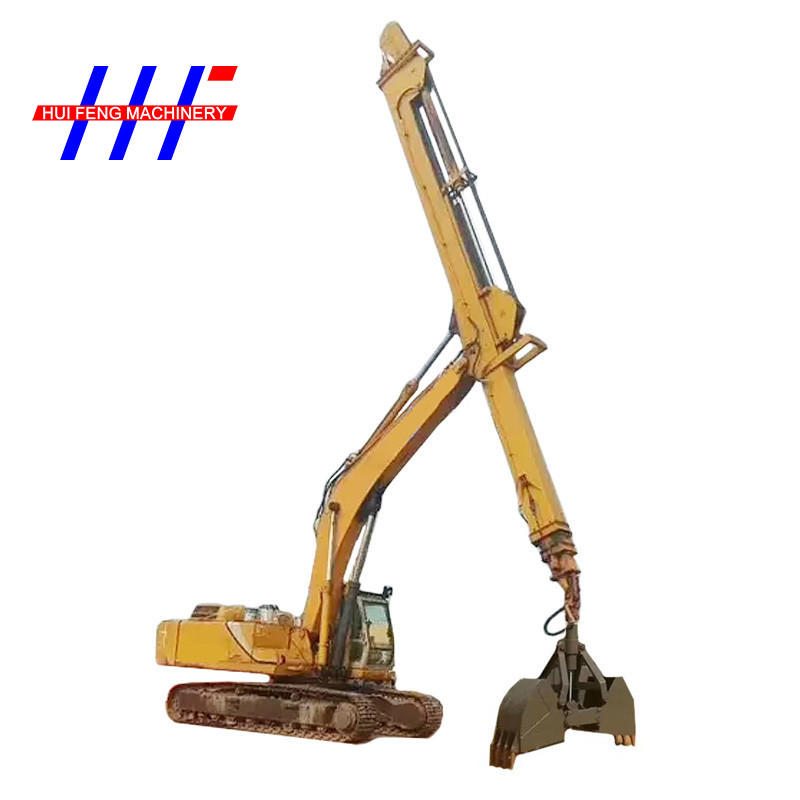 Extendable Telescopic Arm Excavator Excavator Bucket 11250mm