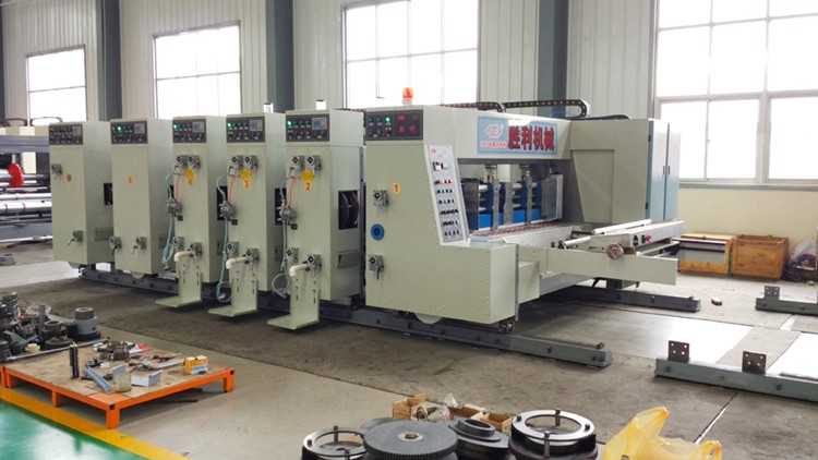 4 Color Printing Corrugated Carton Box Machine With Big Production