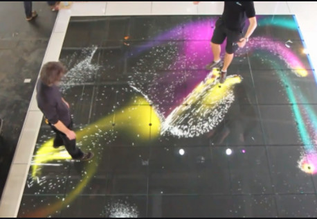P3.91mm Electronic Display SMD1921 Interactive LED Floor Tile