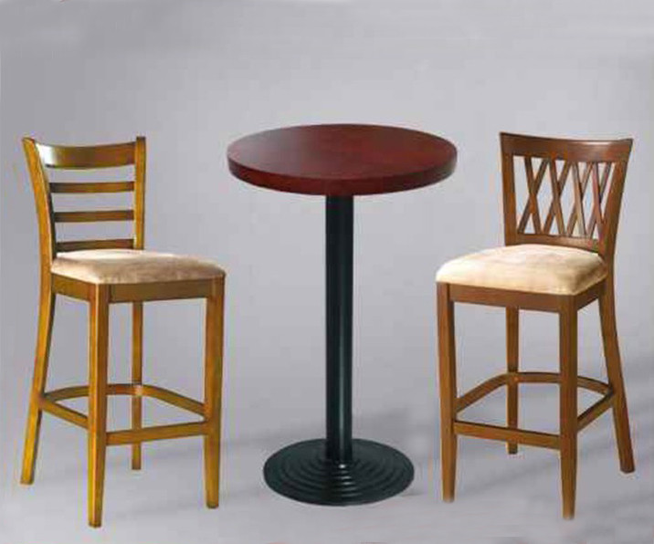 Breakfast Wooden Bar Stools With Backs Wood Counter Height Chairs 41x46x116cm