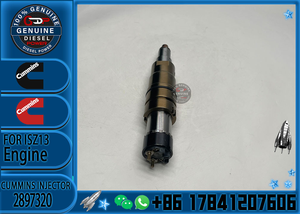 ISX15 Diesel Engine Parts Common Rail Injector 2897320 XPI Fuel Injector 2897320N 4384363 5579419