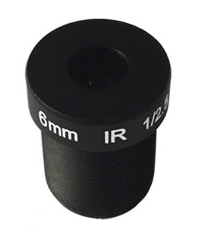 1080P HD MTV Fixed 6mm Lens 1/3" M12 F2.4 2.0 Mega Pixels Lens For Security 720P AHD / HDCVI / IP Camera