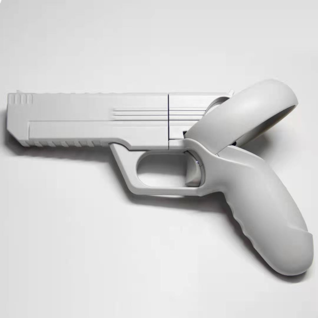 2021 New VR Game Gun Case Protective Cover Touch Controller Grip for Oculus Quest 2 Game Gun shell(1 pair)