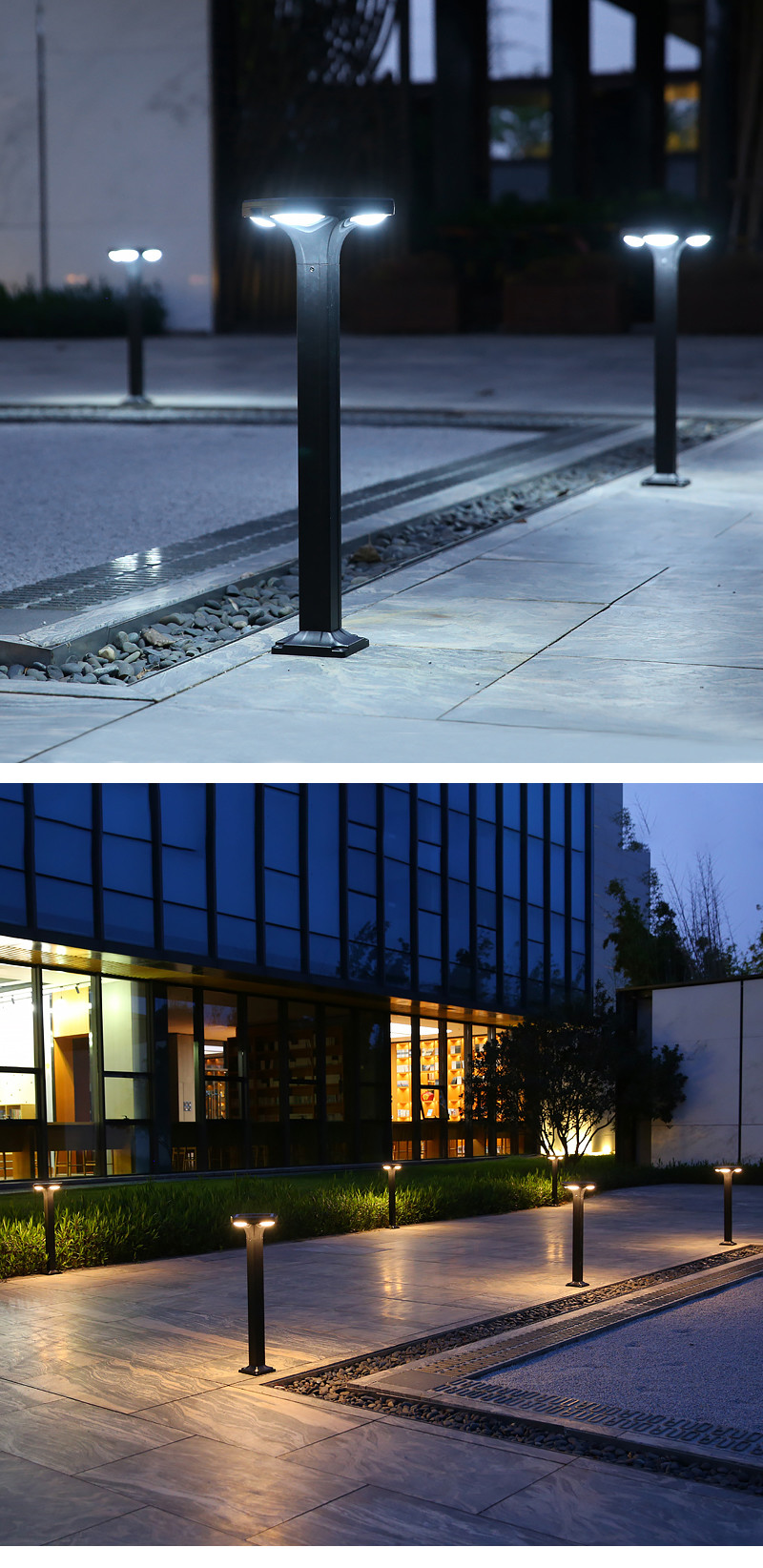 Solar Powered Lamp Waterproof IP65 Landscape Lighting Yard Lawn Decoration