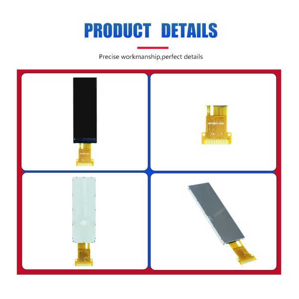 142x428 Long Strip LCD Display 1.65 Inch 4 SPI NV3007 All View TFT Color Screen