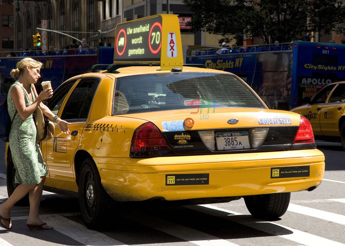Wireless Control electronic Taxi LED Display Sign 12V Ultra Brightness