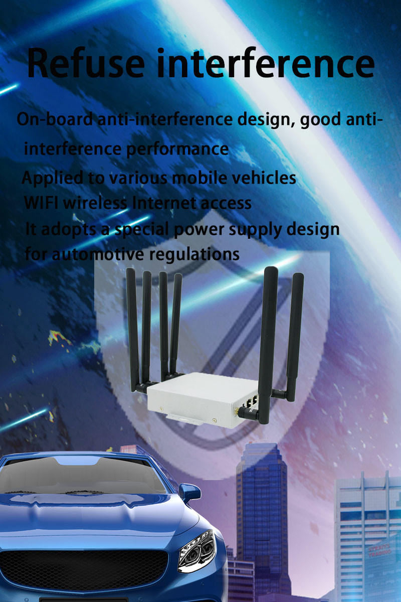 Industrial Openwrt 5g Wireless Router 1200Mbps Dual Band With GPS Function
