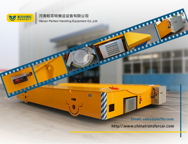 1-30t Heavy Load Steerable Transfer Cart Customization Remote Control