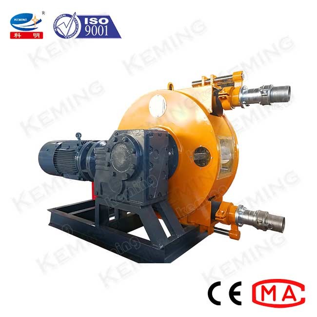 Concrete Peristaltic Hose Pump 80m3/H For Water Glass Conveying