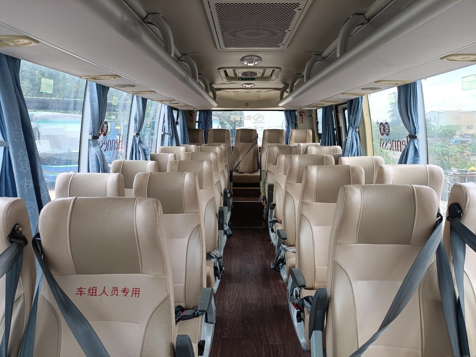 Kinglong 30seats Used Passenger Bus Yuchai 180hp Euro IV Engine XMQ6759