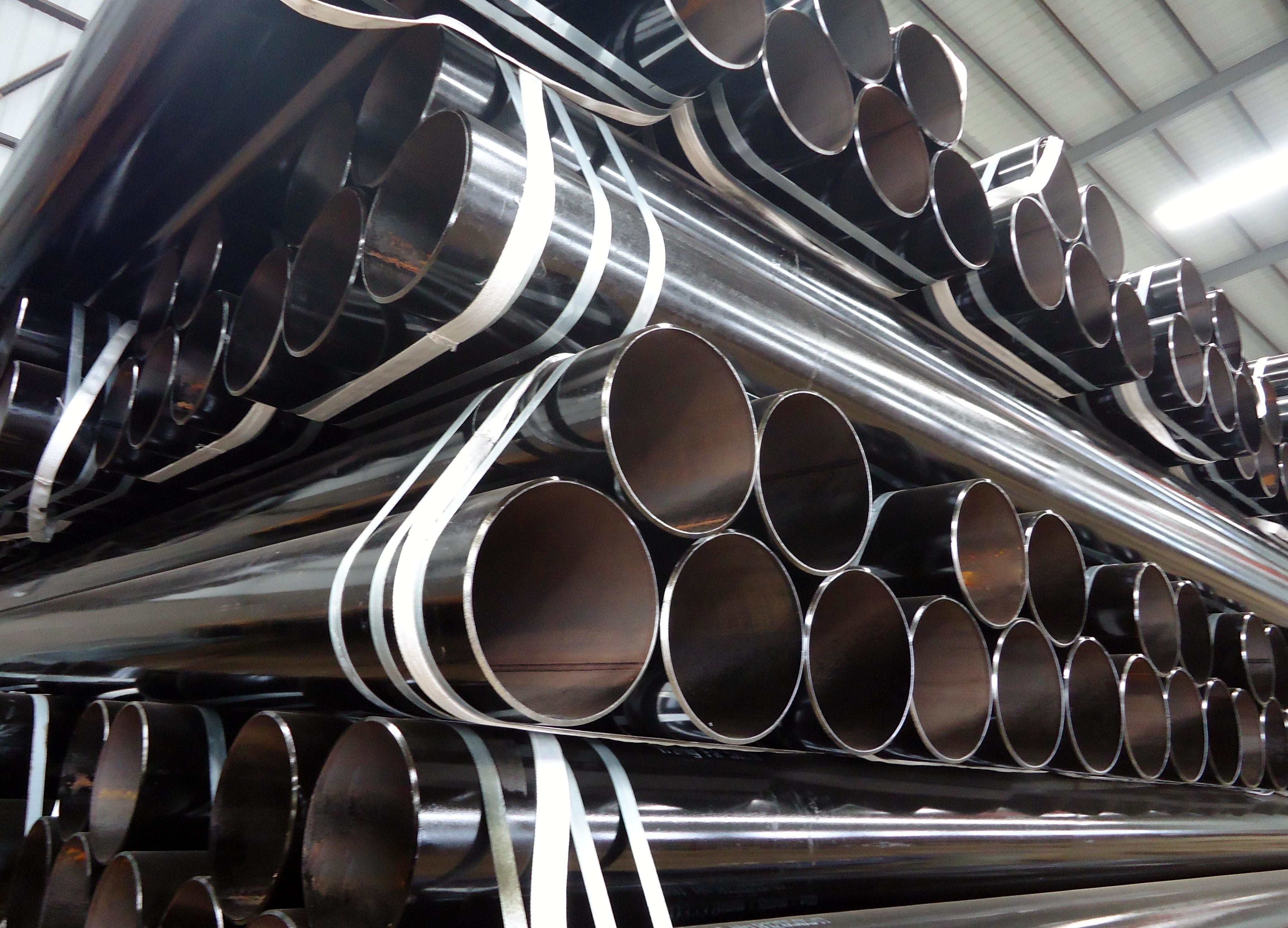 Black Painting EN 10219 S235JRH S275JR Cs Galvanized Pipe