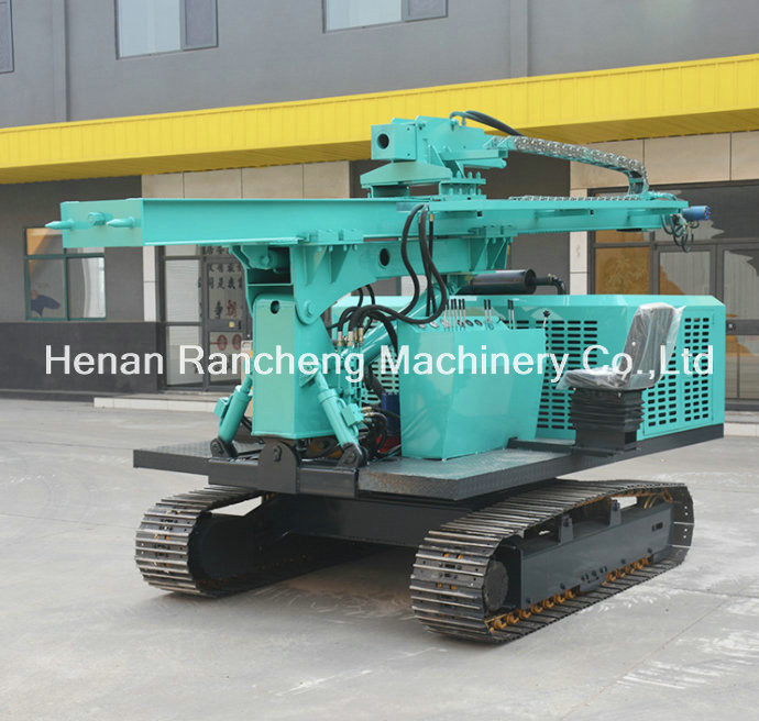 RC240Y Solar Pile Driver 85KW Yuchai 4 Cylinders 20 - 100m Bore Depth 600mm Bore Dia