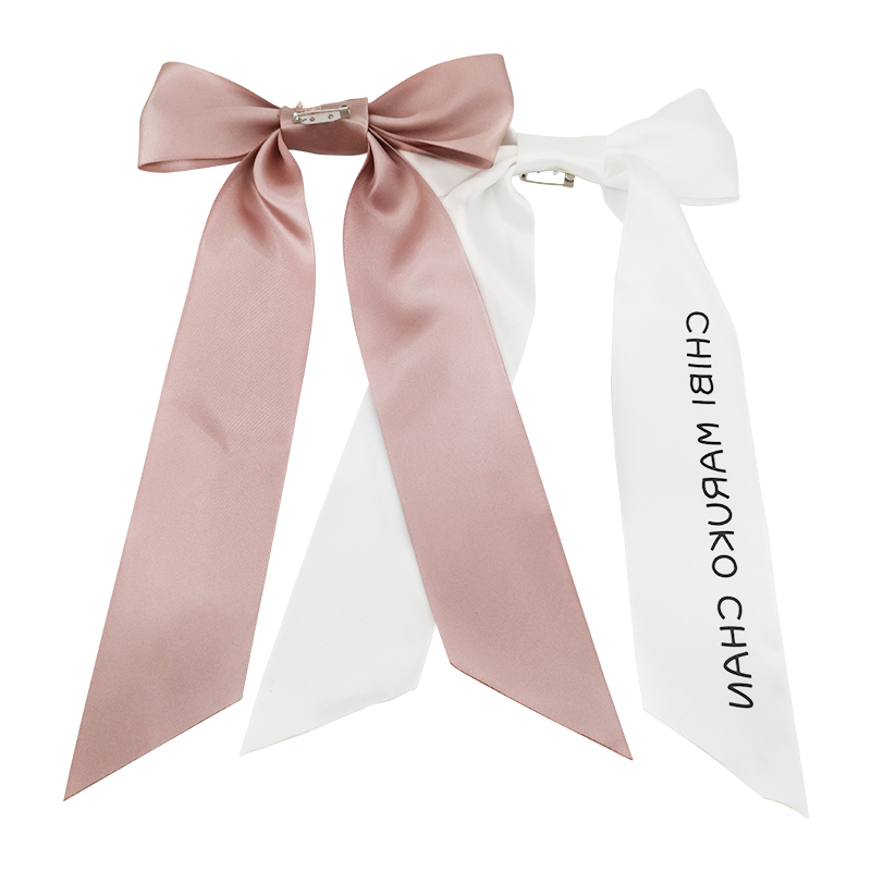 customize logo design Headbands Bow for Kids Baby Girls women Hairbands Accessories with ribbon