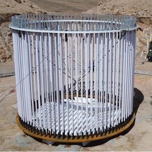 China Wind Tower Foundation Anchor Cage Astm A615 Gr 75 Pre Assembled Threaded Bar Cage on sale