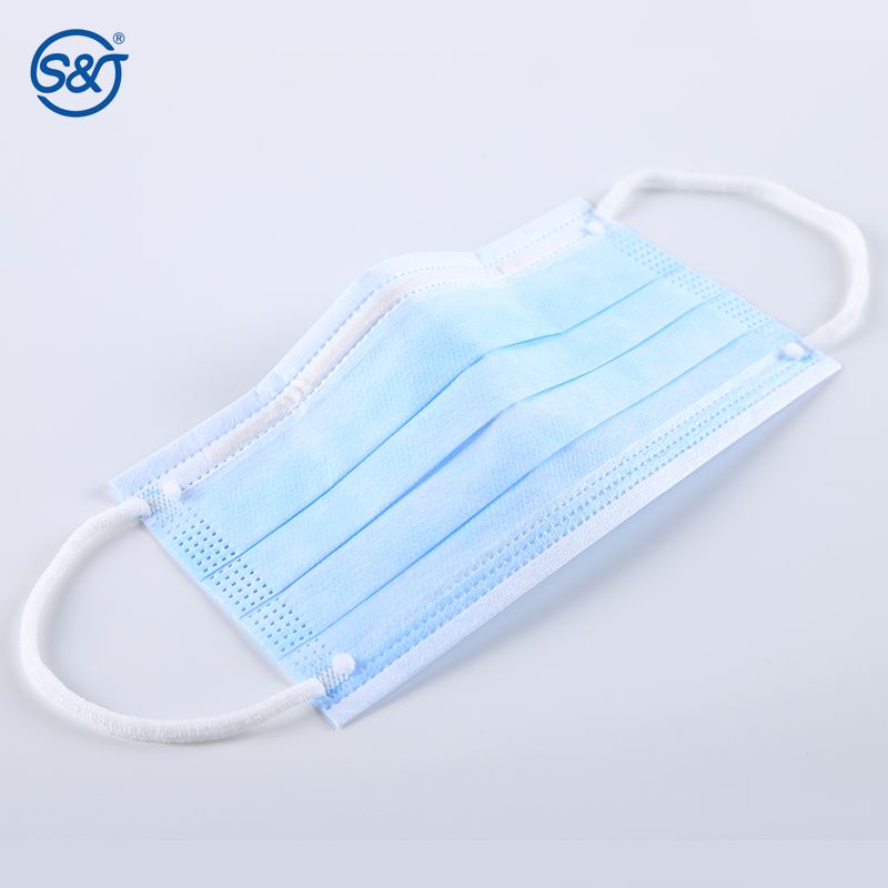 Wholesale 3 ply surgical mask non woven disposable surgical face mask