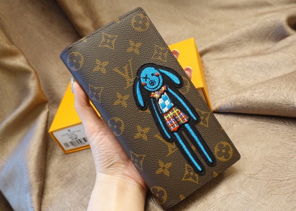 Cartoon Embroider Luxury Brand Wallet