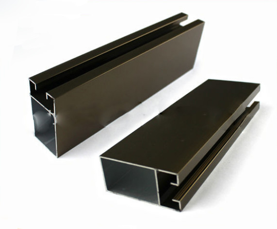 Multifunction Aluminum Curtain Wall Profile Squar / Round For Production Line