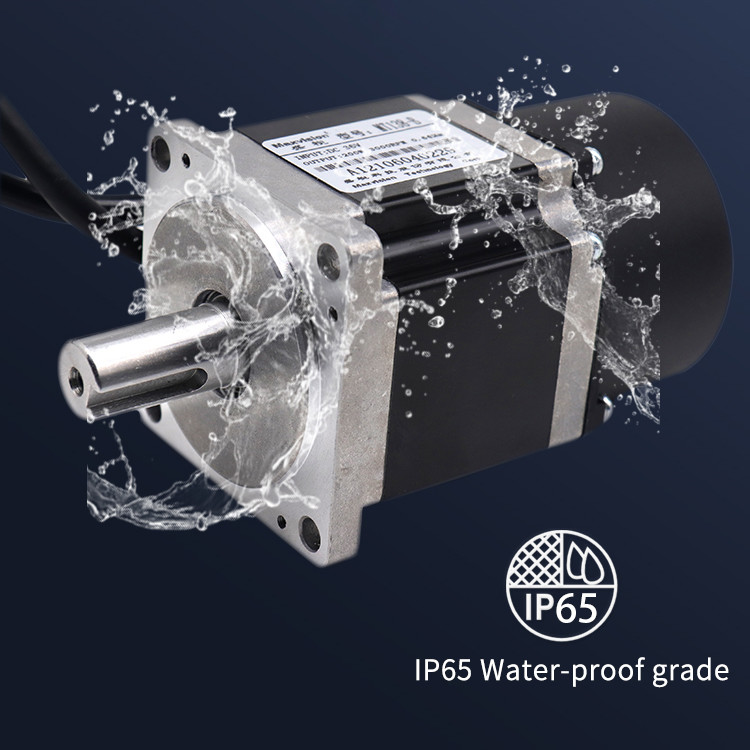 Encoder 75RPM 20.8Nm DC Servo Motor 200W For Swing Barrier Gate