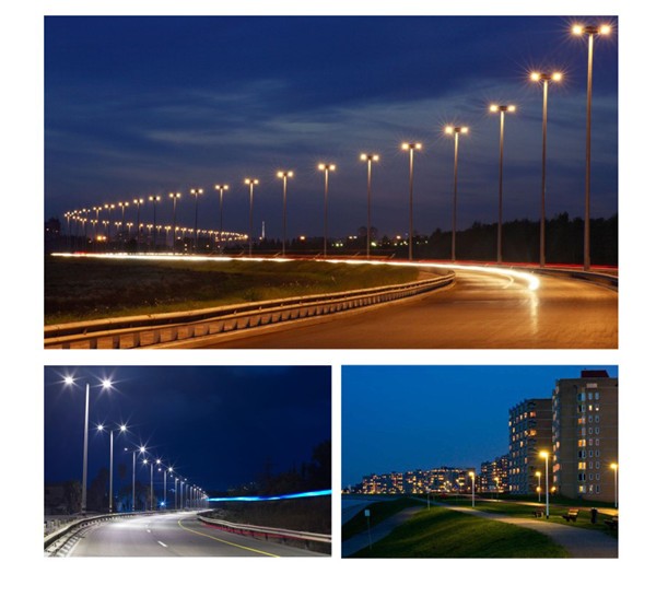 nichia 135lm/w meanwell HLG driver 120w 150w price osram led street light