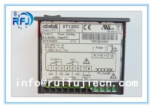 Black Dixell Thermostatic Controller , Digital Temperature Controller Dual output thermostat XT120C