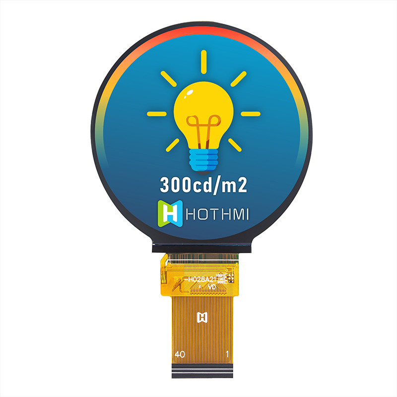 2.8 Inch IPS 480x480 Round Circle Screen TFT Display Panel ST7701S For Industrial Control