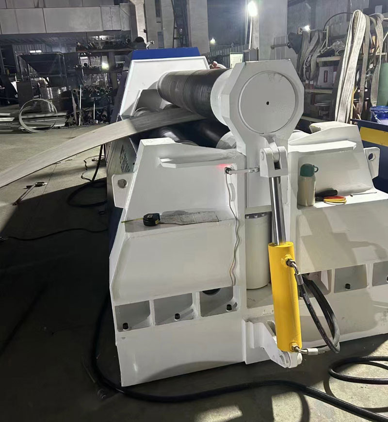 PLC Control CNC 4 Roller Plate Rolling Machine W12-20*2000MM