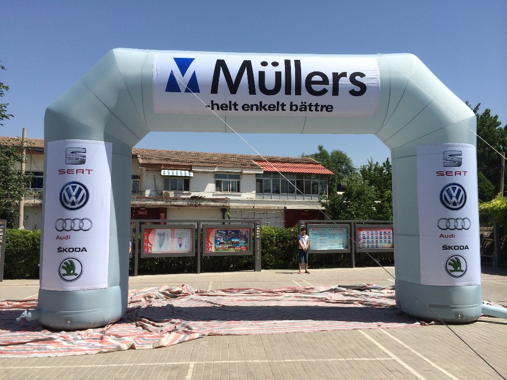 factory wholesale price Customized Logo events marathon start finish line inflatable arch