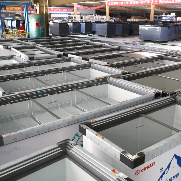 Commercial Supermarket Beverages Display Cabinets Glass Door Upright Display Fridge for Drinks and Beer
