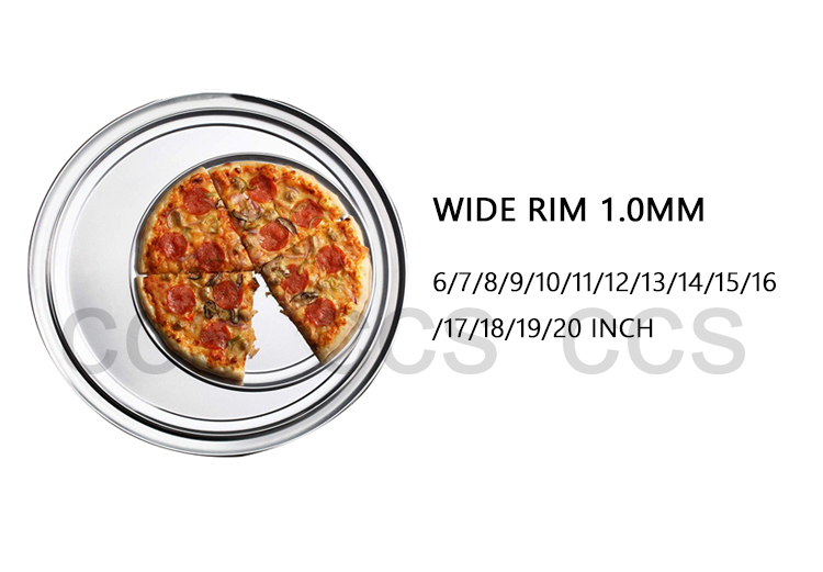 11 inch perforated round punched pizza pan with holes baking tray aluminum pizza pan tray bandejas para panaderia