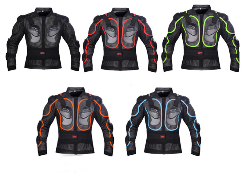 Full Body Motorcycle Armor Motocross Armor racing body protector motorcycle red black color M L XL XXL XXXL size