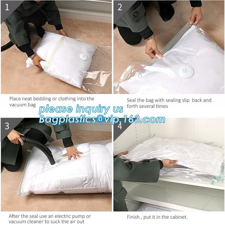 zipper travelling bag, zipper storage pocket, zipper fresh protection package, vacuum storage bags for travel, bagplasti