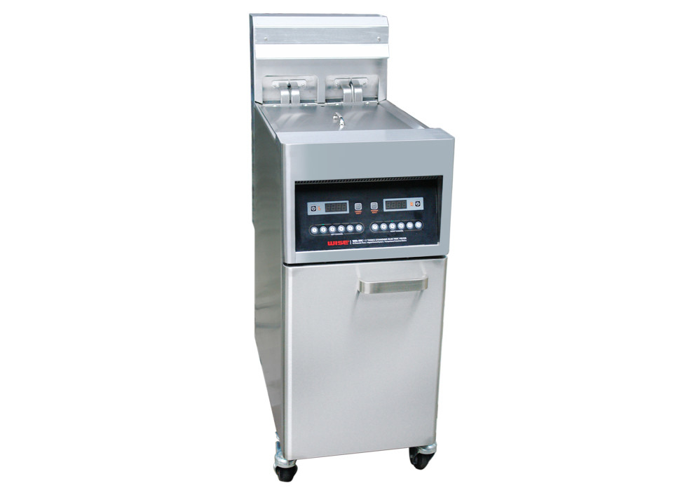 28Liters Commercial Electric Deep Fryer with Filtration Single Tank Floor - Type