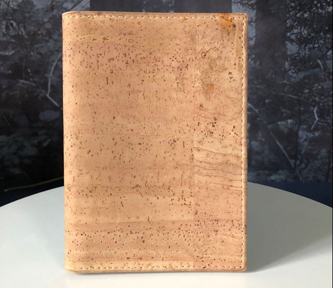 Bread Veins Cork Leather Fabric Elegant Appearance Artificial Strong Color Fastness 7