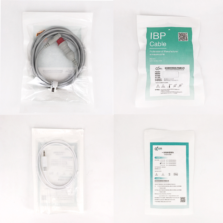 Compatible for 12pin IBP adapter cable to Smiths transducer IBP cable
