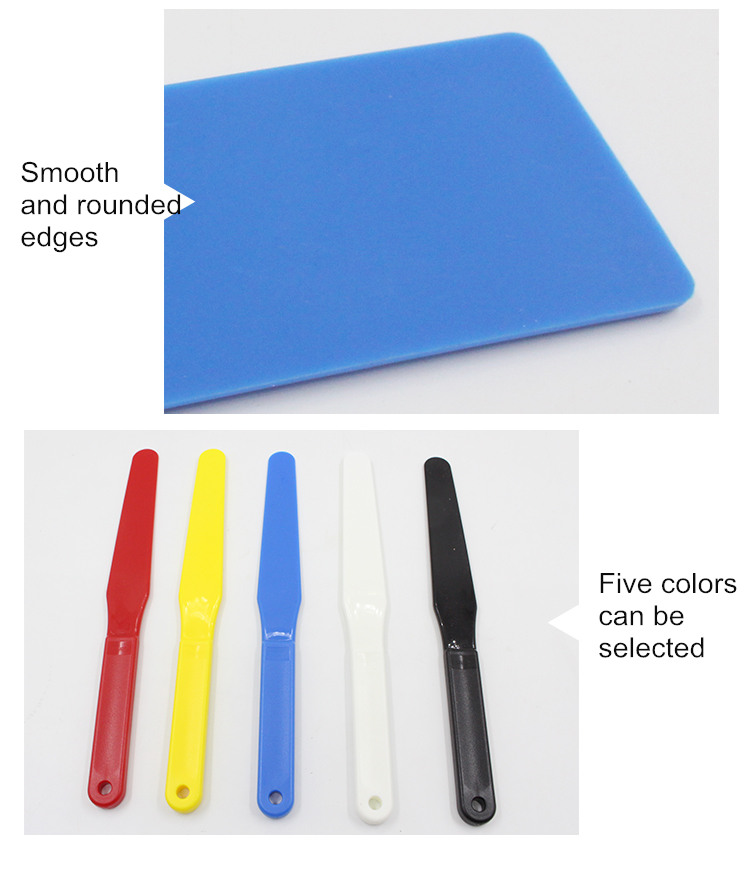 Silk Screen Plastic Ink Knives Oil Adjustment Knife Wear Resistant Anti Corrosive