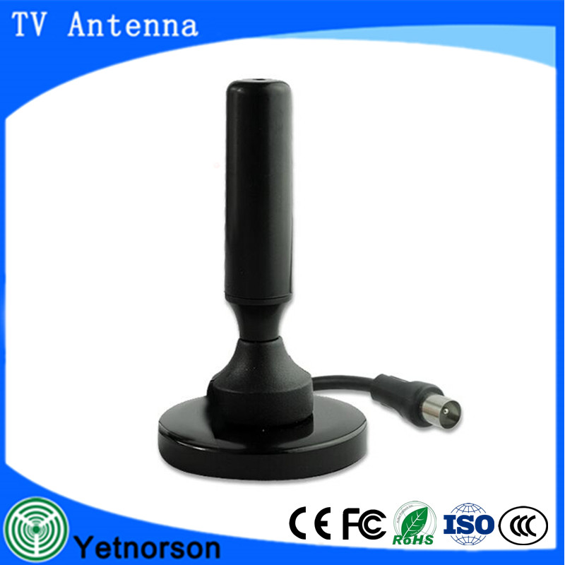 Indoor Marine Satellite DVB-T2 High Gain UHF Digital Car Magnetic ISDB-T Passive TV Antenna with TS9 Connector