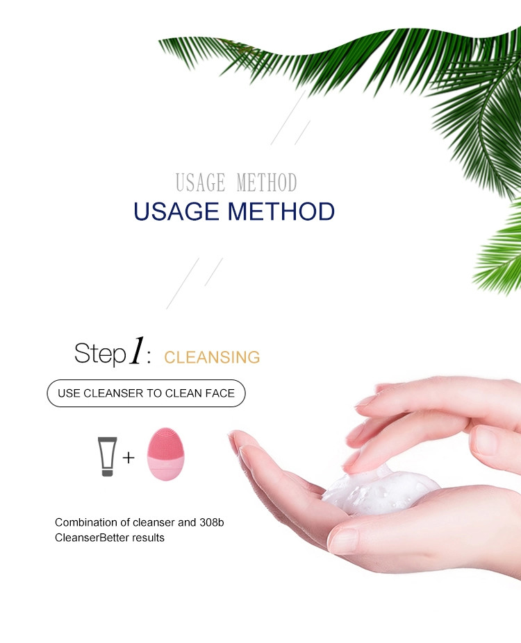 FCC Skin Whitening Rejuvenation Ultrasonic Skin Scrubber
