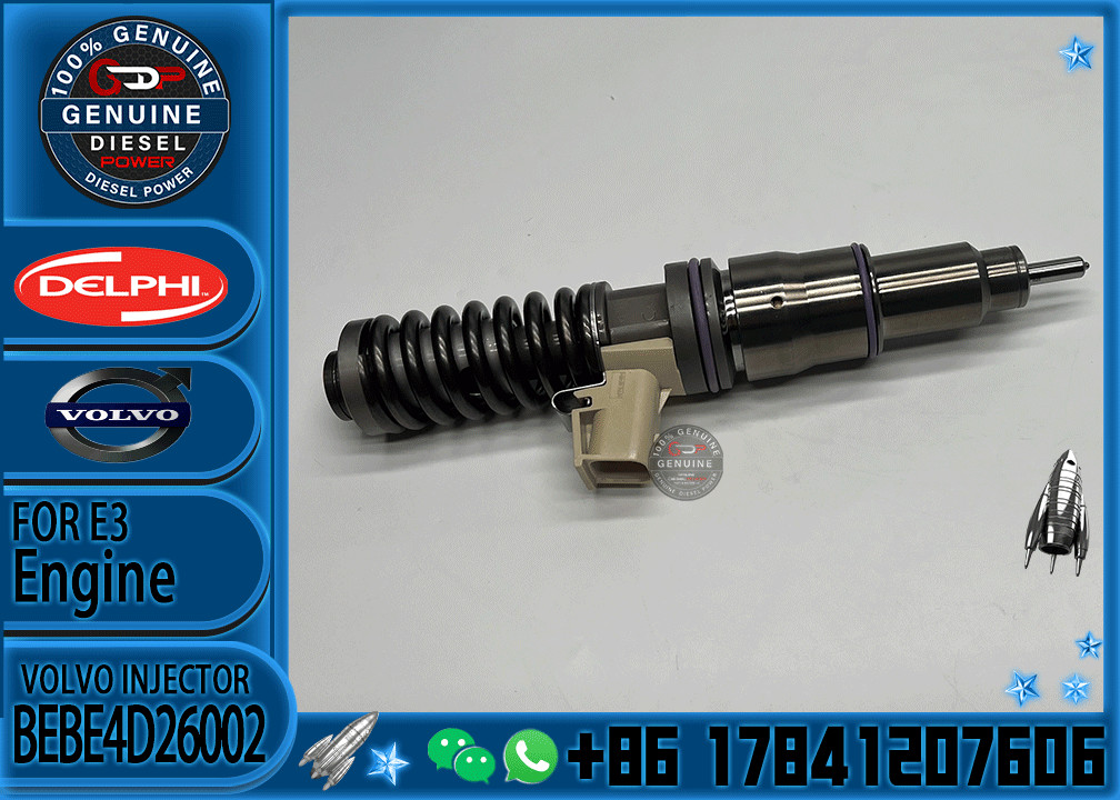 Common rail fuel injector 3801371 BEBE4D26002 BEBE5H01001 BEBE4D44001 BEBE4D45001 BEBE4D46001 BEBE4D34101 BEBE4D14102