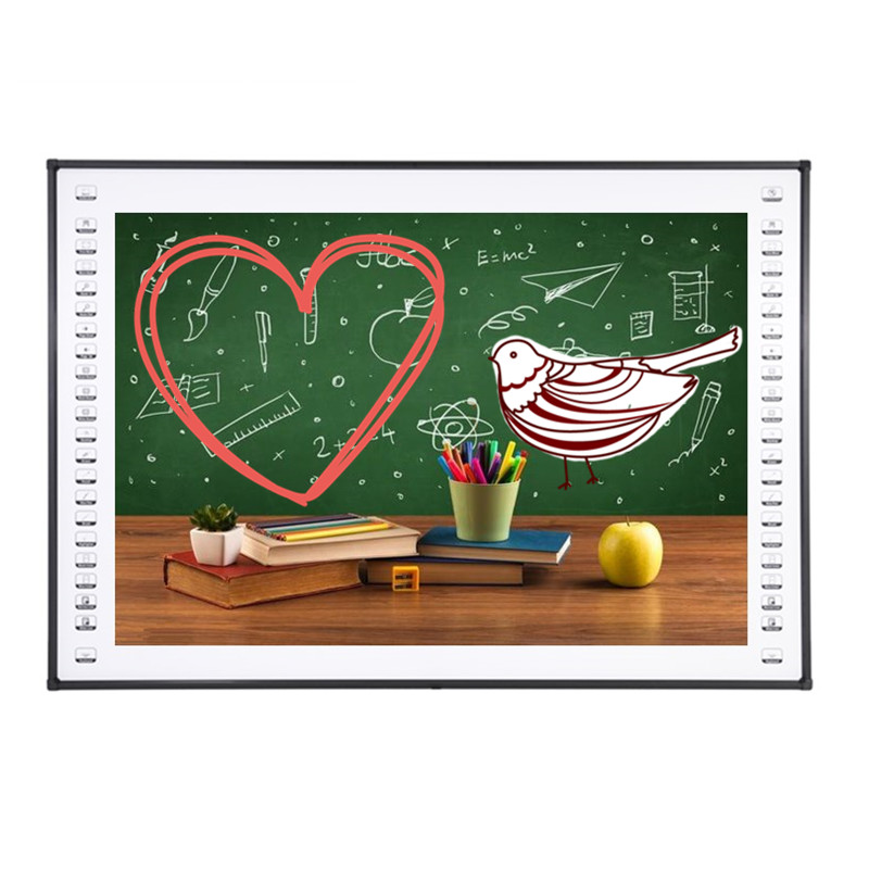 2025 Factory Price Infrared Touch Interactive Whiteboard With Pen Writing / 10-Points Multi Touch whiteboard for school