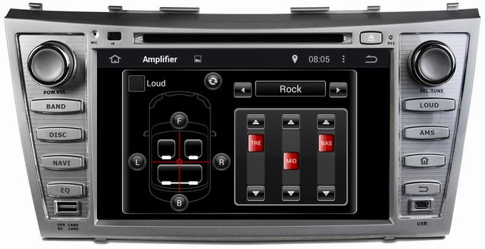 Ouchuangbo Car Radio DVD Player for Toyota Camry 2007-2011 3G Wifi Bluetooth USB Android 4.4 System OCB-8006D