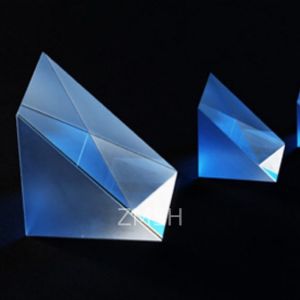 Fused Quartz Optical Prisms UV/VIS Transmission Custom Angles