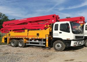 Buy cheap 265KW 34 Meters Used Cement Truck Good Condition Three Axle product