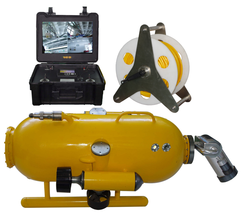 Orca-A ROV,Underwater Inspection ROV VVL-XF-A4 4*1080P camera 100M Cable