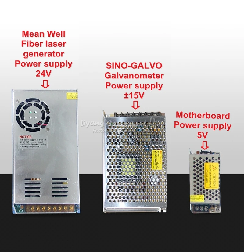 Mini Optical Fiber Laser Marking Machine For Plastic Metal Engraving 20W 30W
