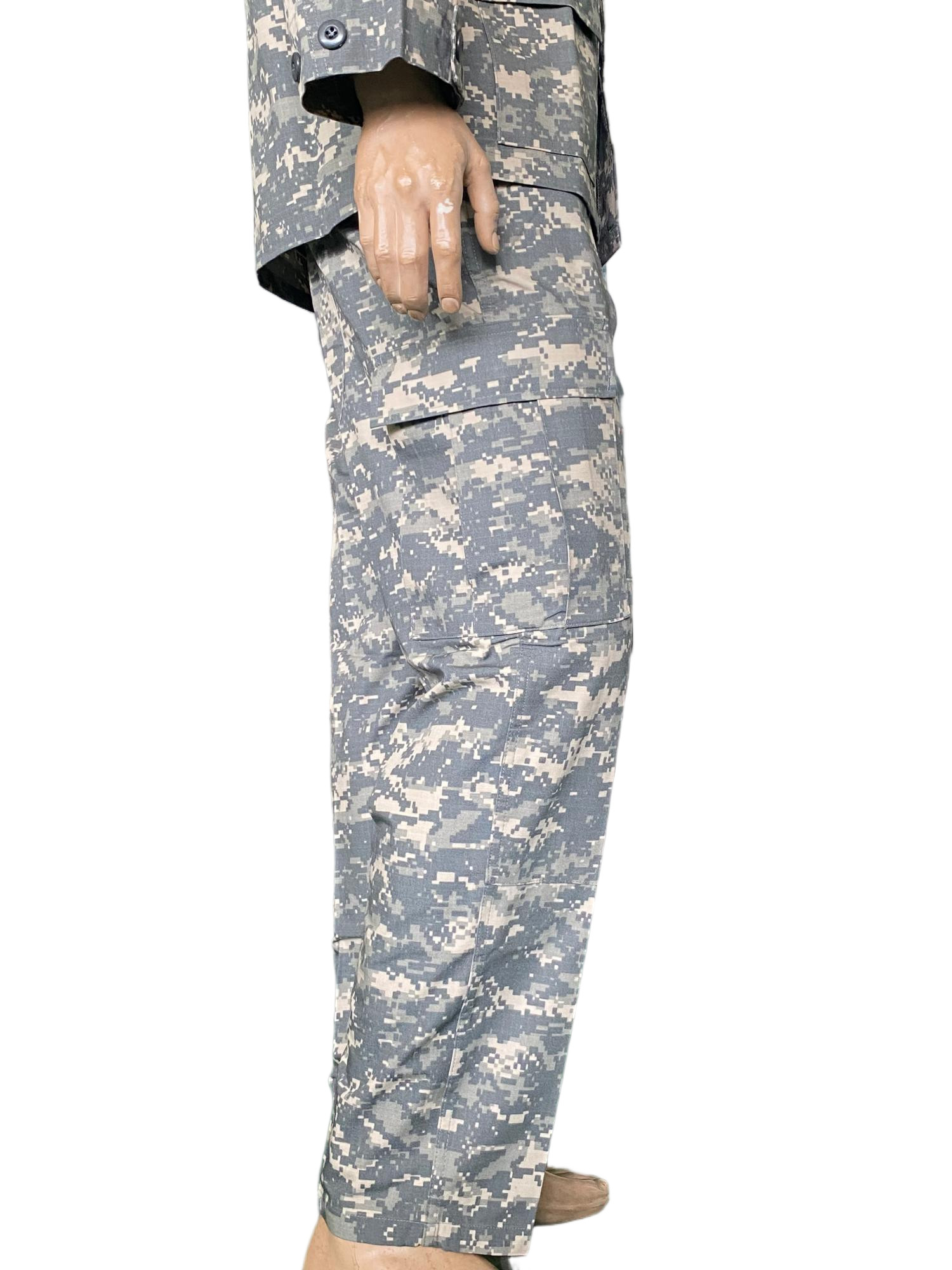 Men's BDU Field Ripstop Safety Uniform Desert Camo Shirt And Pants Tear Resistant Combat Digital Camo Training Suit Set