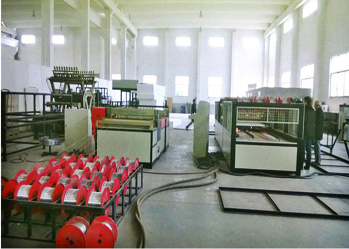 Stainless Steel Automated Fence Panel Machine , Electric Weld Mesh Making Machine