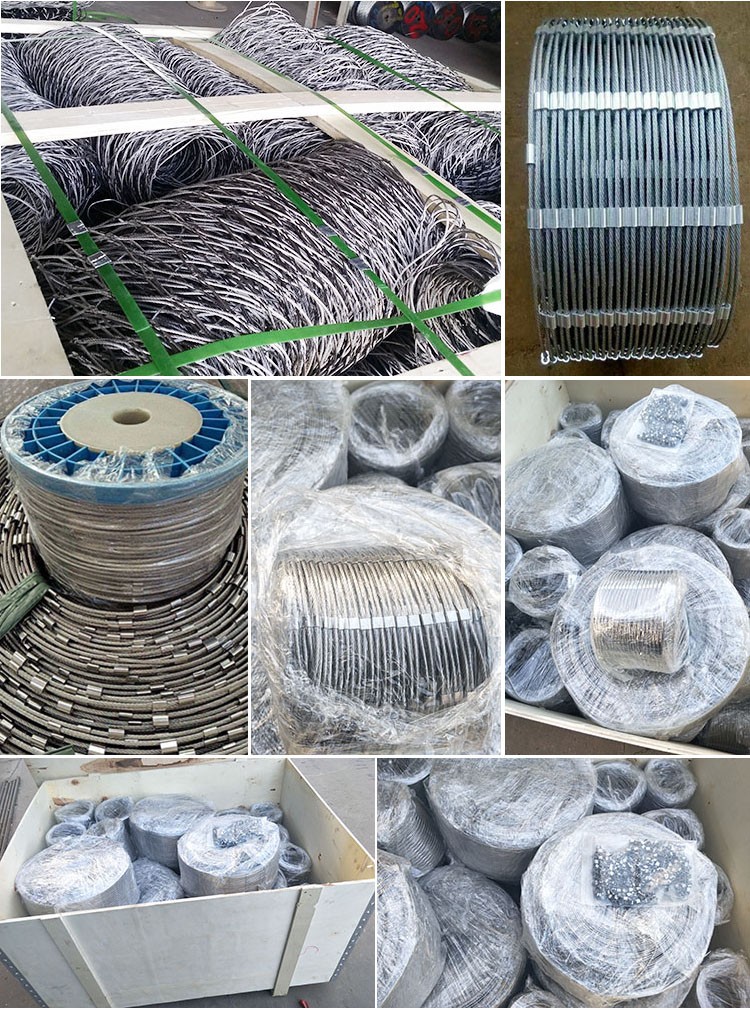 stainless steel wire rope mesh net