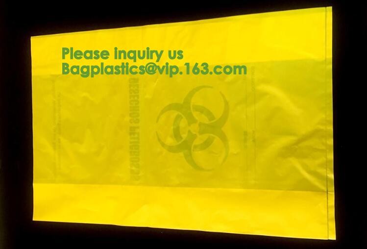 Lab, Hospital, Healthcare, Safety, Infectious, Medical Waste Disposal Warning Label Sterilization Indicate