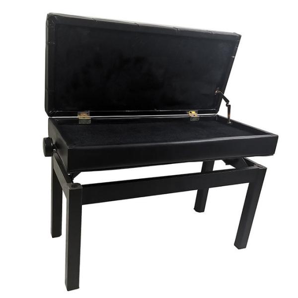 Storage Leather Odm Antique Double Piano Stool Ottoman 86cm Tall